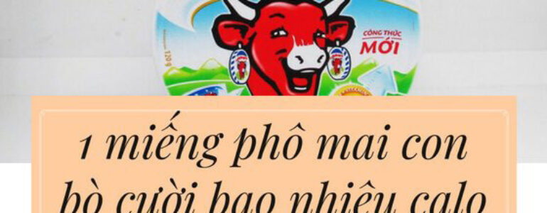 1 miếng phô mai con bò cười bao nhiêu calo? - Ghế massage toshiko