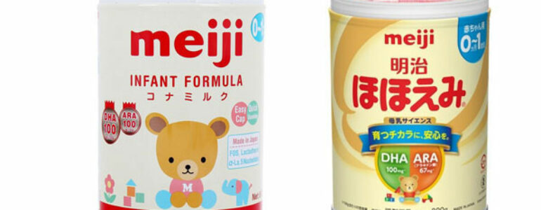 Sữa Meiji Nhật nội địa hay nhập khẩu tốt hơn? Bảng giá chi tiết