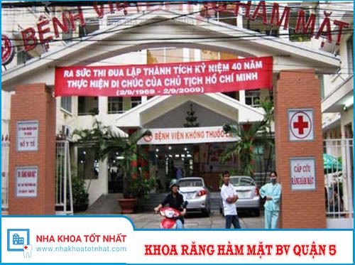 Khoa Răng Hàm Mặt Bệnh viện Quận 5 -1