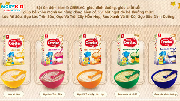 Review bột ăn dặm Nestle có tốt không? Các loại bột ăn dặm Nestle Cerelac tốt hiện nay?