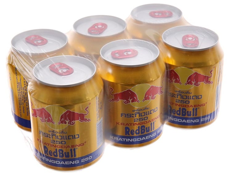 Nước ngọt được yêu thích redbull