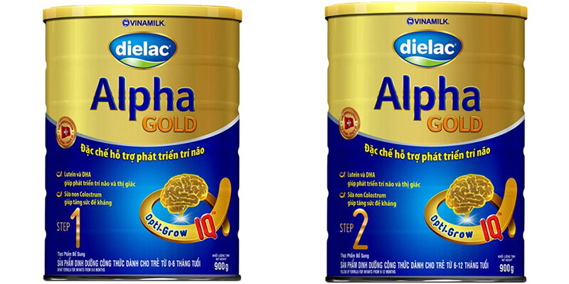 Sữa bột Dielac Alpha Gold