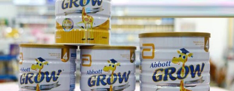 Giá Sữa Abbott Grow Chính Hãng Mới Cập Nhật - Kids Plaza