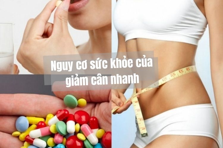 Nguy cơ sức khỏe của giảm cân nhanh