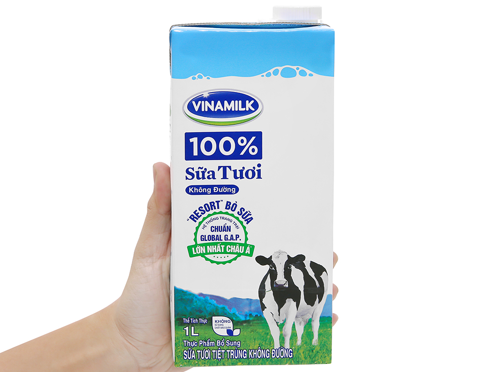 Uống sữa tươi Vinamilk không đường có mập không-1