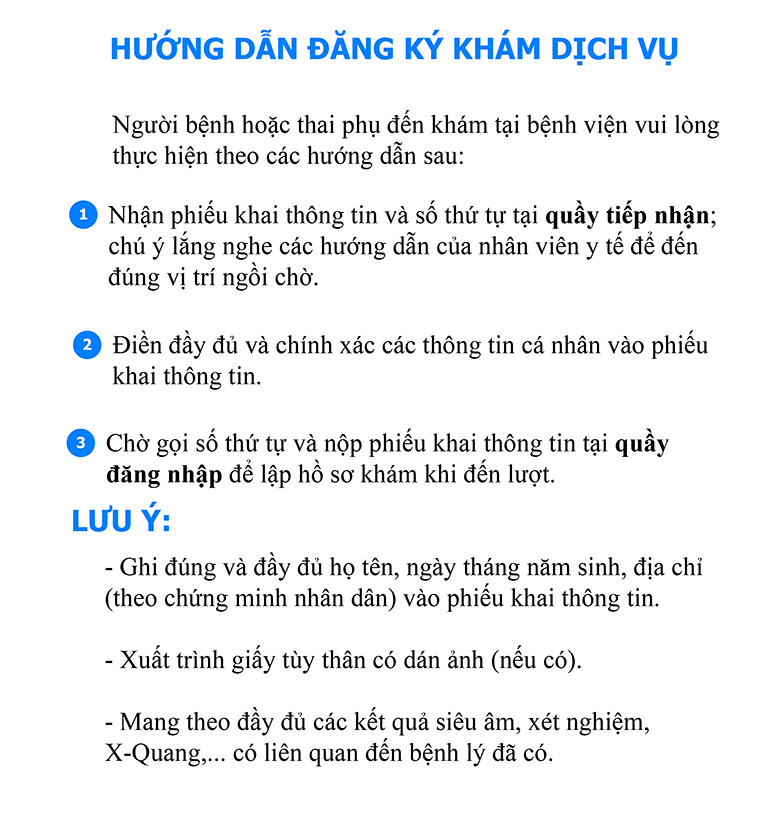 Quy trình khám hiếm muộn tại bệnh viện Từ Dũ