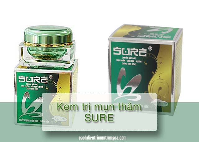 kem trị mụn thâm Sure