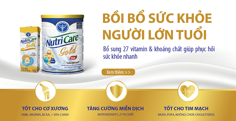 Sữa Nutricare Gold