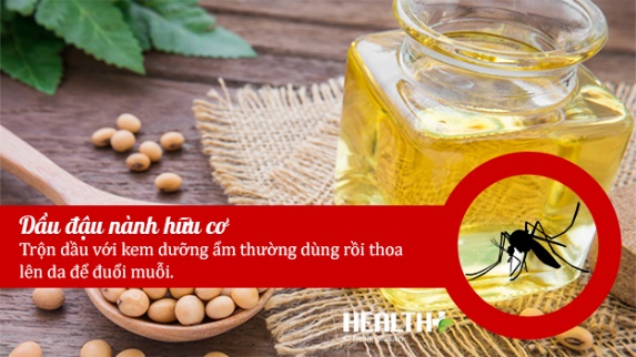 Muỗi sợ mùi đậu nành