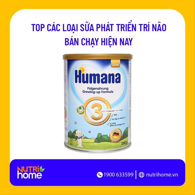 Sữa công thức Humana Gold số 3 của Đức