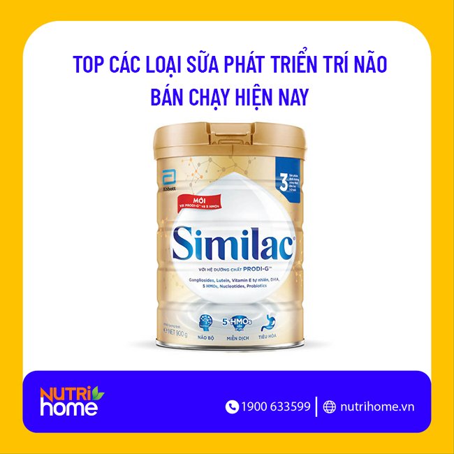 Similac IQ Plus số 3 tốt cho trí não của trẻ