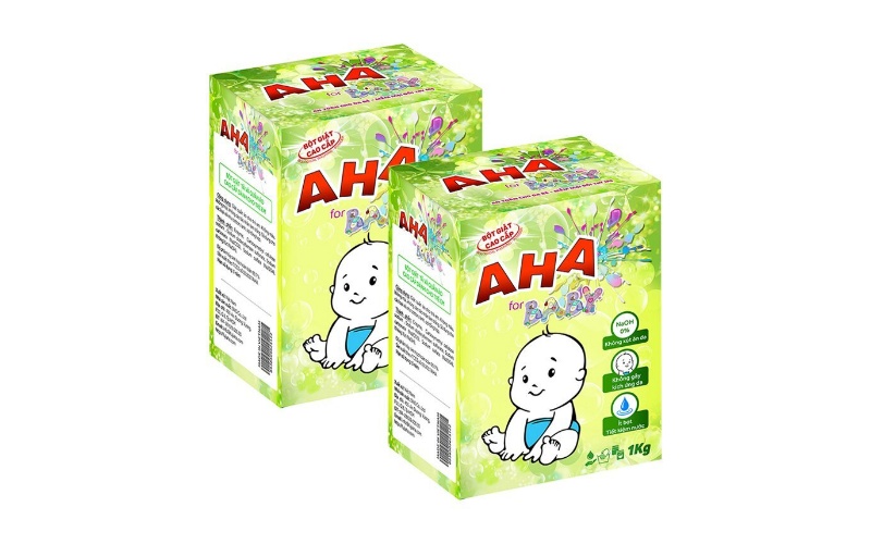 Bột giặt cho trẻ sơ sinh AHA Baby