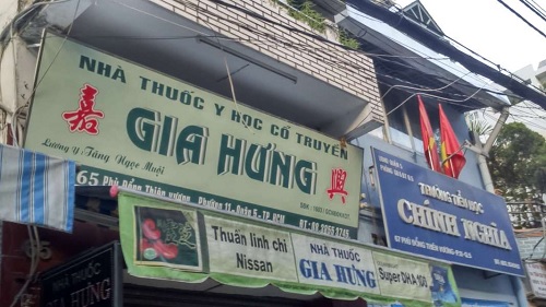 phong kham dong y gia hung