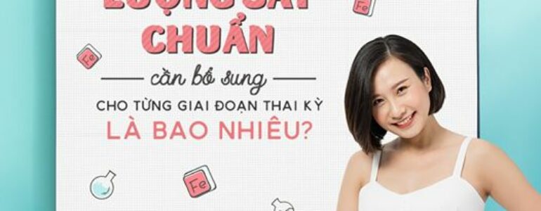 Lượng sắt chuẩn cho từng giai đoạn thai kỳ - Procare