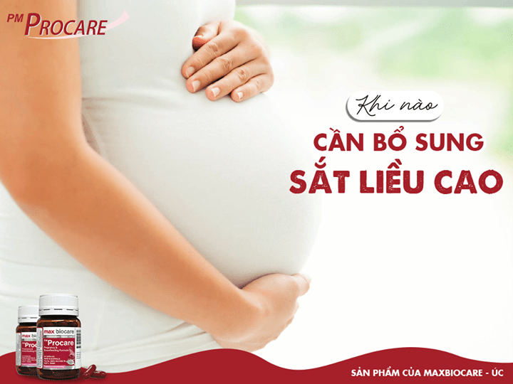 Khi nào cần bổ sung sắt liều cao️? 1