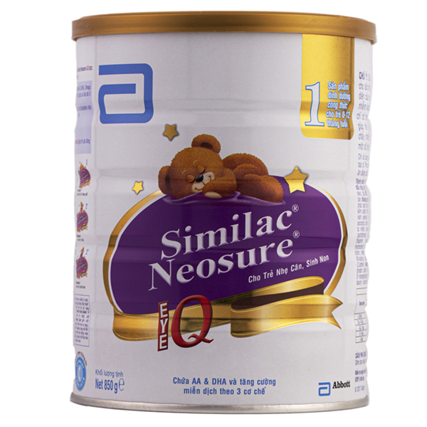 Sữa similac neosure 850g việt nam