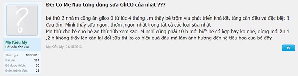 Sữa Glico giúp bé tăng cân đều, đề kháng tốt