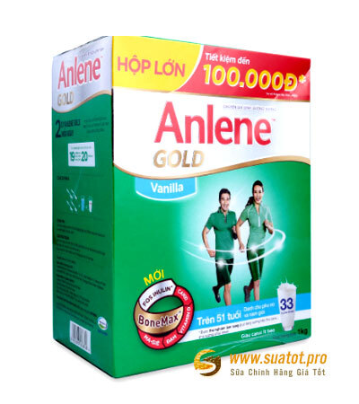 Sữa Anlene -800g (Dành cho người trên 51 tuổi)