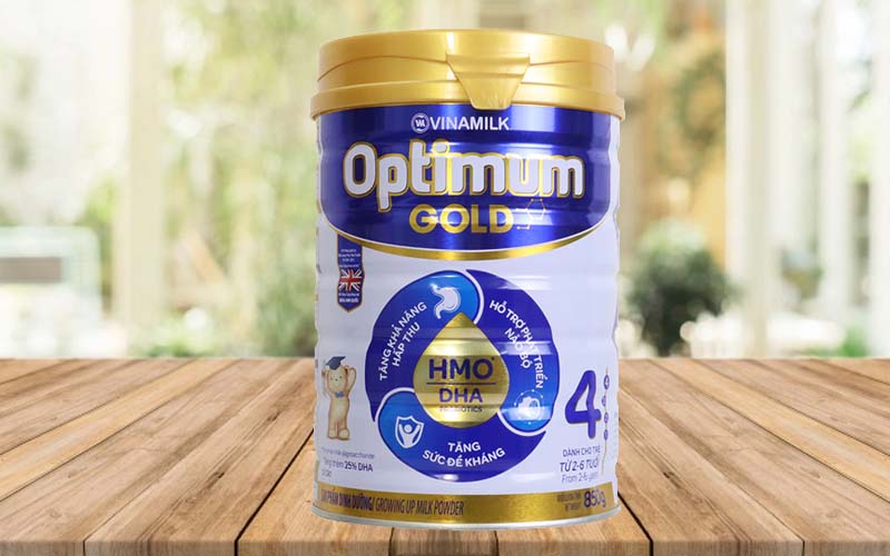 Sữa Optimum Gold 4 của Vinamilk