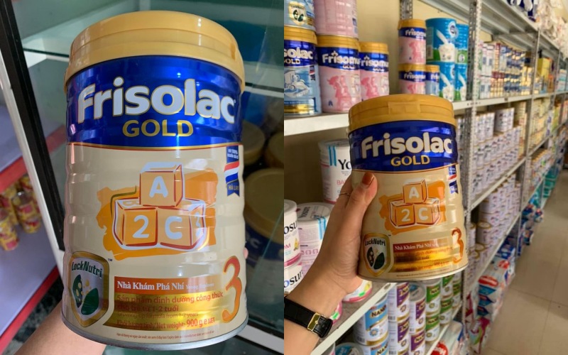 Sữa Frisolac Gold 3 cho bé từ 1-3 tuổi