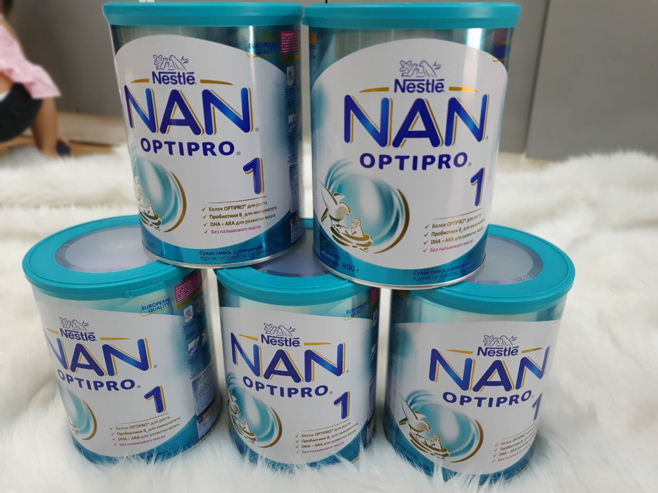 Nan Optipro sữa công thức cho trẻ sơ sinh hệ miễn dịch khỏe