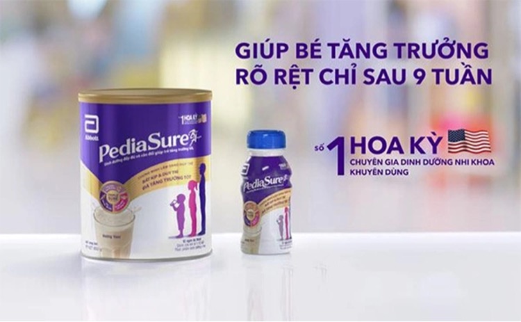 sữa bột cho bé 3 tuổi tăng cân