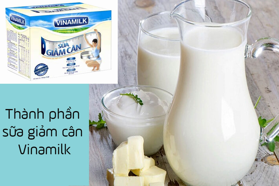 Thành phần của sữa giảm cân Vinamilk