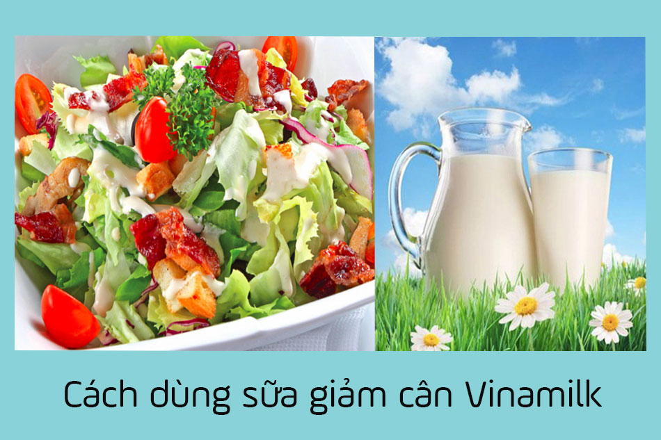 Cách dùng sữa giảm cân Vinamilk