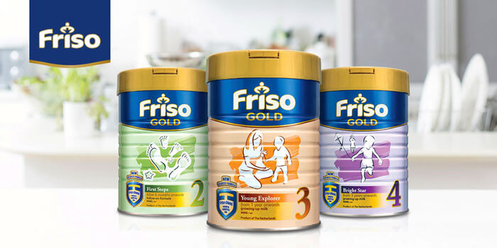 Sữa bột Frisolac Gold 2