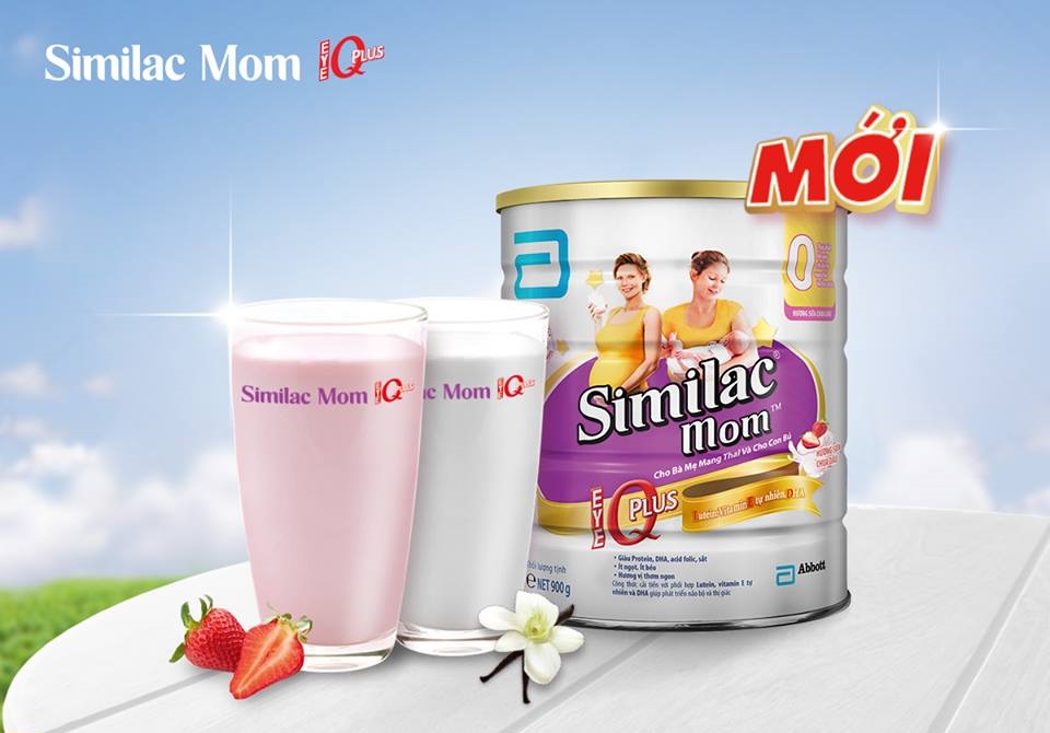 Sữa Similac Mom có 2 hương vị