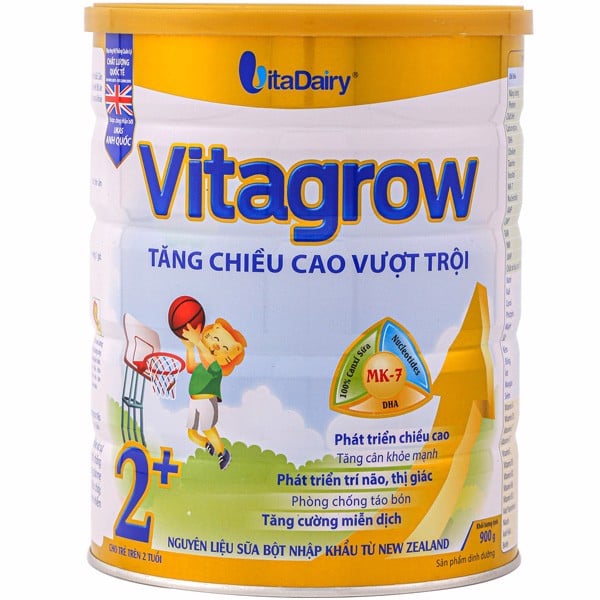 Sữa tăng chiều cao VitaGrow số 4