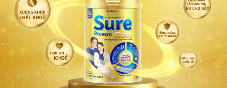 Đánh giá sữa bột người lớn Vinamilk Sure Prevent Gold có tốt