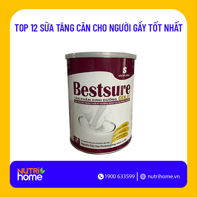 uống sữa gì để tăng cân Sữa Bestsure Gold