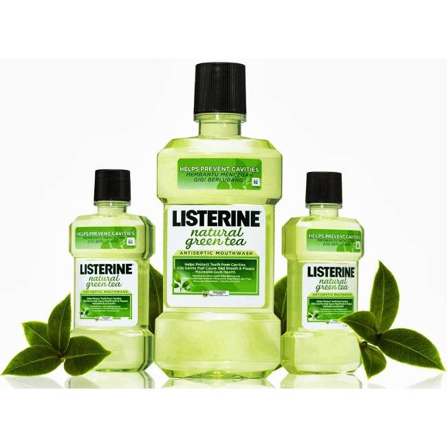 Đánh giá nước súc miệng Listerine Trà Xanh Natural Green Tea