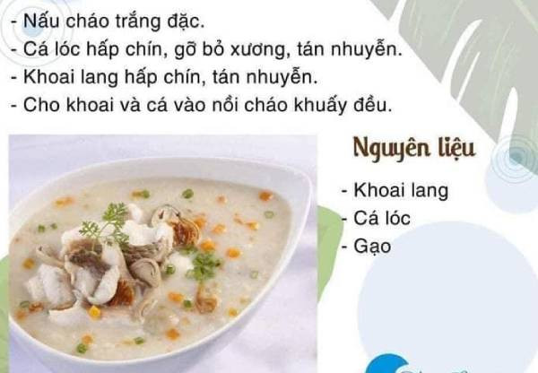 thực đơn ăn dặm cho bé 8 tháng