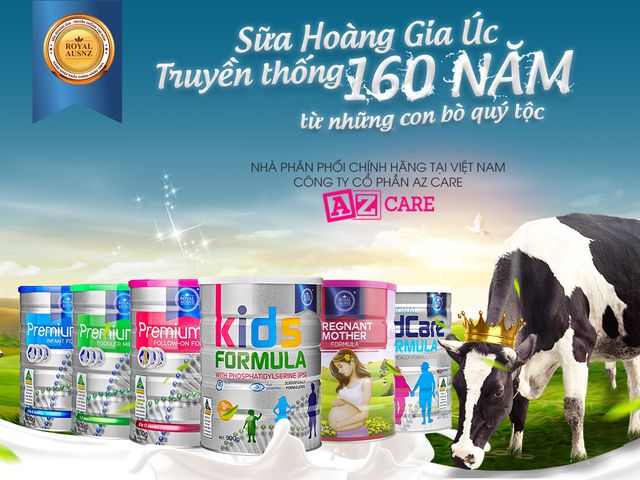 Sữa hoàng gia Úc Royal Ausnz