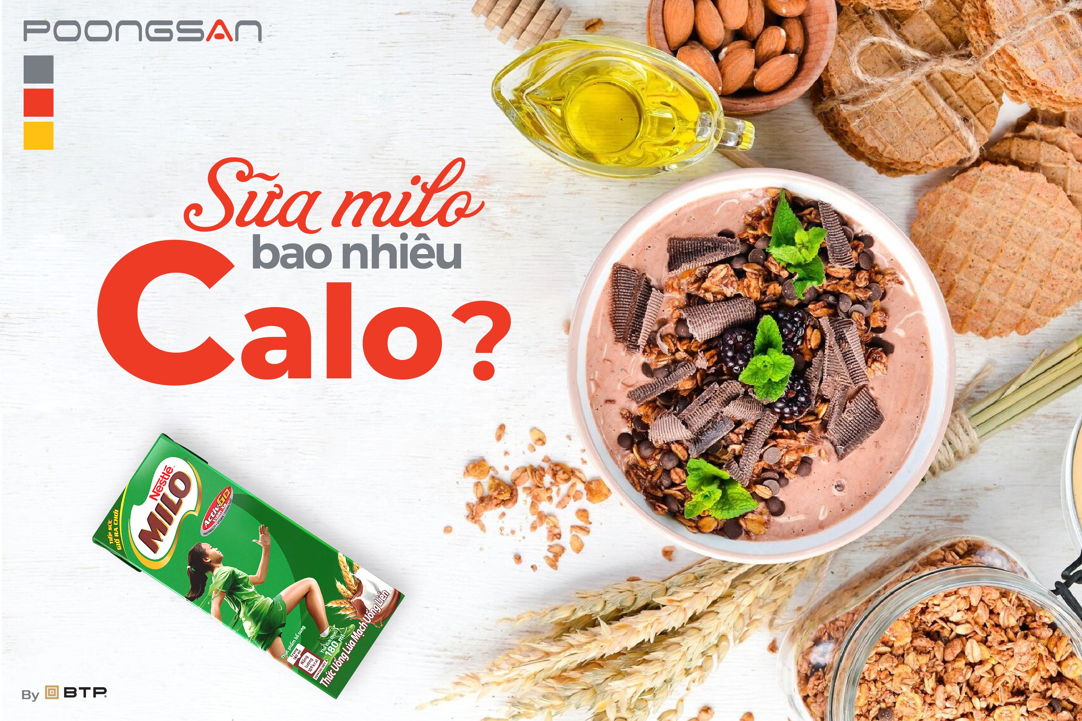 Sữa milo bao nhiêu calo? Uống nhiều có béo không?