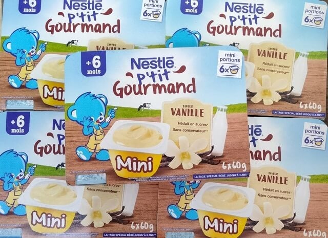 Váng sữa Nestle Pháp vị vani