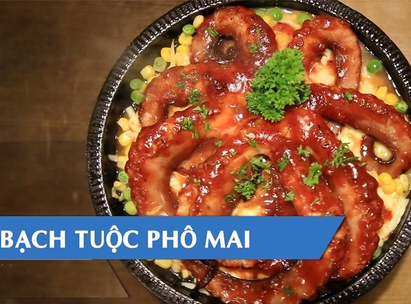 Bạch tuộc phô mai