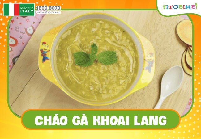 Gà và khoai lang đều rất bổ dưỡng