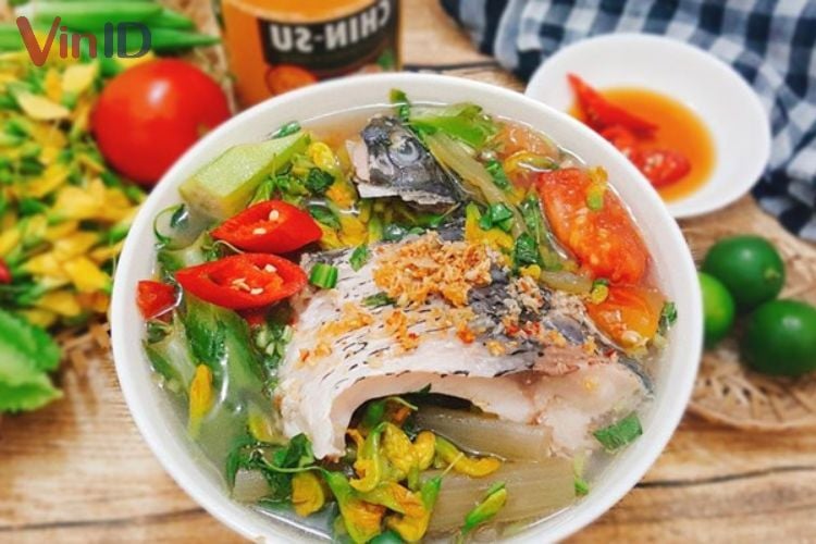 Canh chua cá chép bổ dưỡng