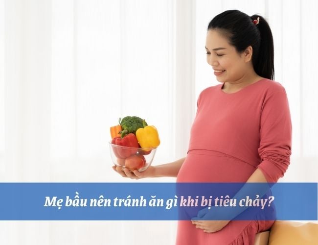 Mẹ bầu bị tiêu chảy tức là mẹ có hiện tượng đi ngoài phân lỏng 3 lần/ngày trở lên