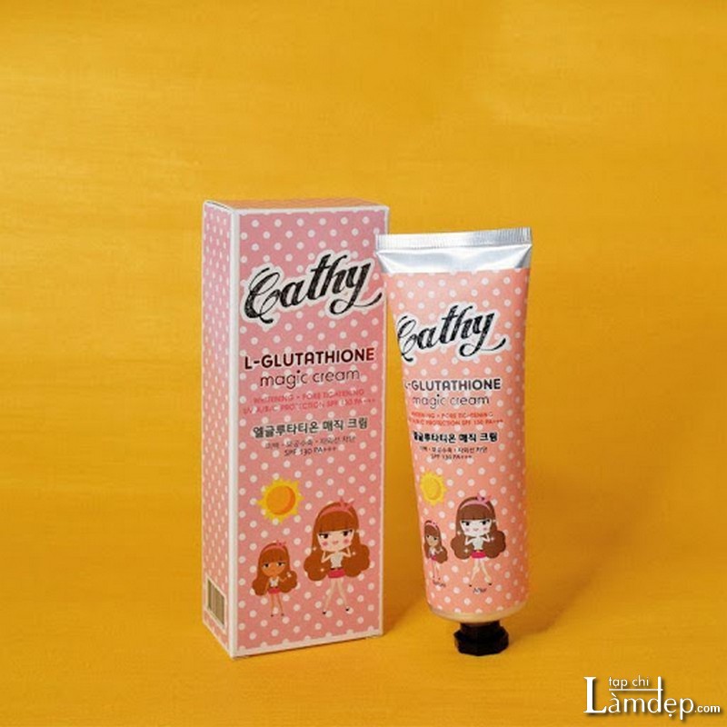 Kem chống nắng Thái Lan Karmart Body Cathy Doll L-Glutathione Magic Cream 