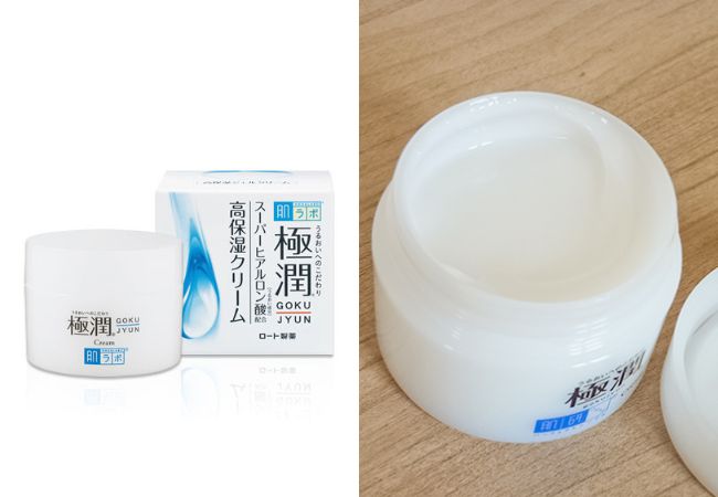 Review kem dưỡng ẩm Nhật Bản Hada Labo Gokujyun 