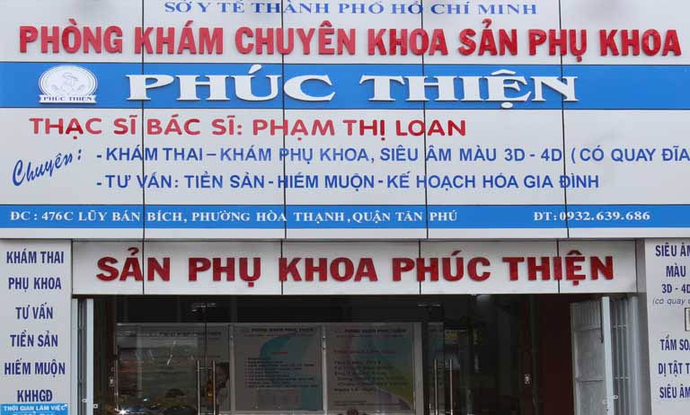 phòng khám phụ khoa uy tín ở tphcm