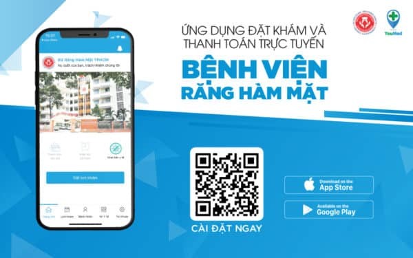 Ứng dụng đặt lịch khám Bệnh viện Răng Hàm Mặt