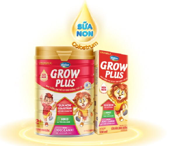 Sữa bột pha sẵn Dielac Grow Plus hộp 110ml