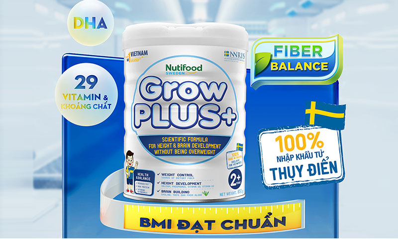 Sữa Grow Plus trắng