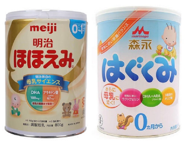 So sánh sữa Meiji và Morinaga của Nhật loại nào tốt hơn?