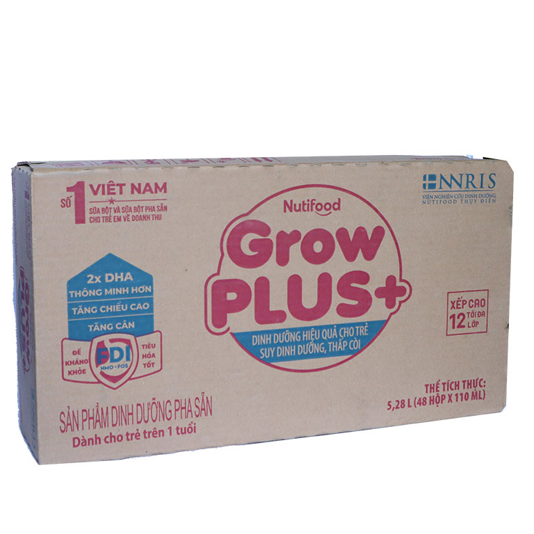 Sữa Grow Plus đỏ 110ml